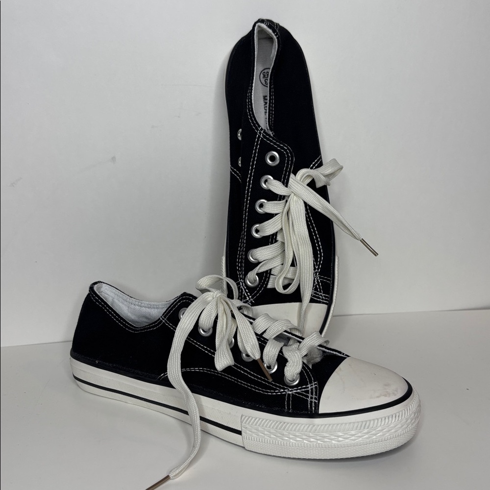 All Sport Fashion size 43 black Canvas Sneakers